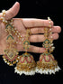 Noratan jhumke tika
